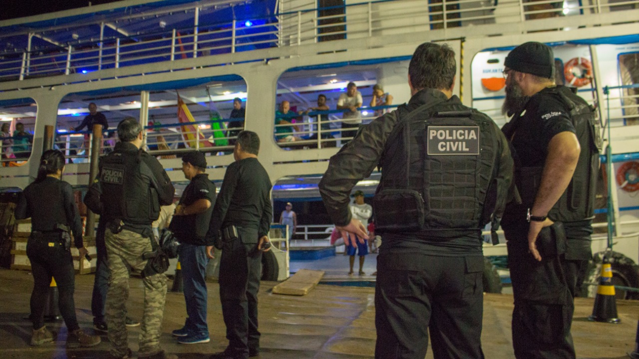 POLÍCIA CIVIL REALIZA A OPERAÇÃO 